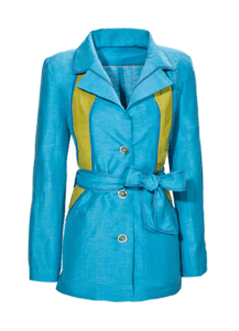Blauer Mantel